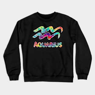 Colours of aquarius Crewneck Sweatshirt